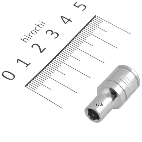 1/4DR 5mm ソケット (6角)