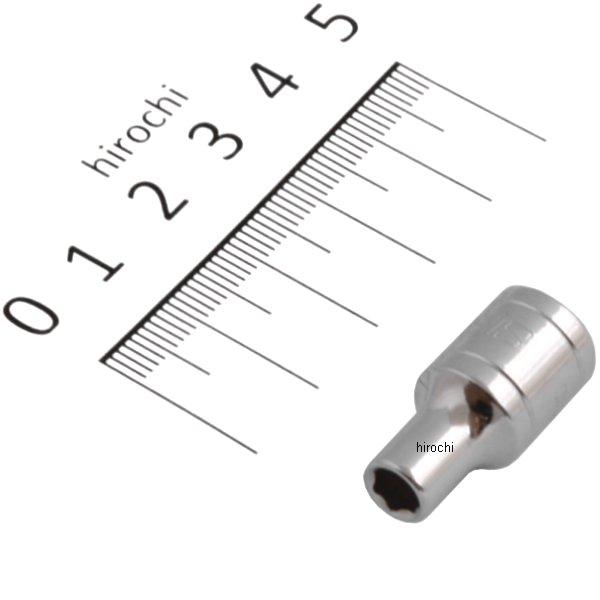 1/4DR 4.5mm ソケット (6角)