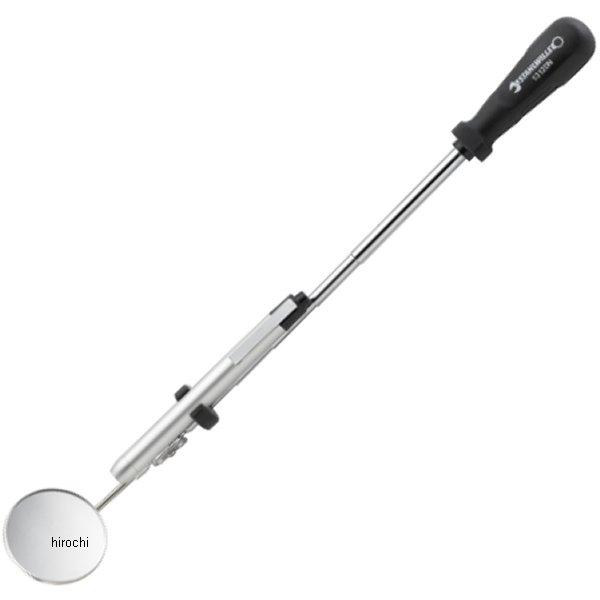 LEDライト付テレスコピックミラー