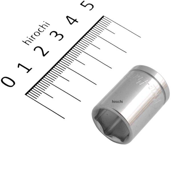 ブルーポイント 1/4インチ シャロー ソケット 6角 1/2インチ 長さ1インチ