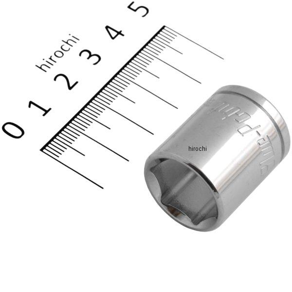 ブルーポイント 3/8インチ シャロー ソケット 6角 5/8インチ 長さ 1-1/16インチ