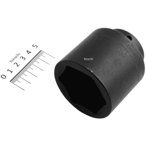 フランクドライブ 1/2インチ インパクト シャロー ソケット 6角 46mm