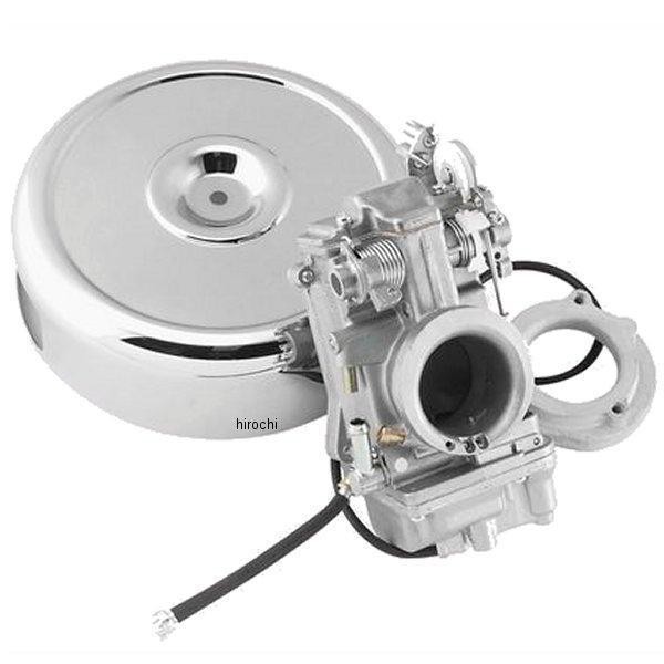 HSR42 キャブレター イージーキット 90年-99年ハーレー全般 クロームエアクリーナカバー付属