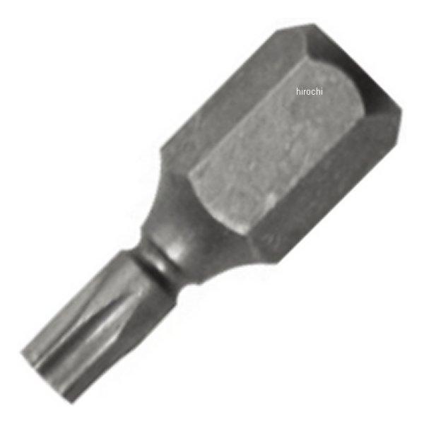 溝付超短ビット ヘクスローブ T10X19