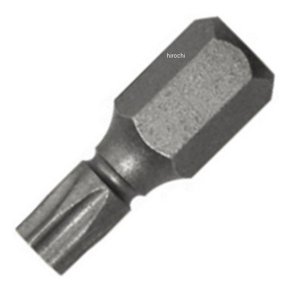 溝付超短ビット ヘクスローブ T25X19