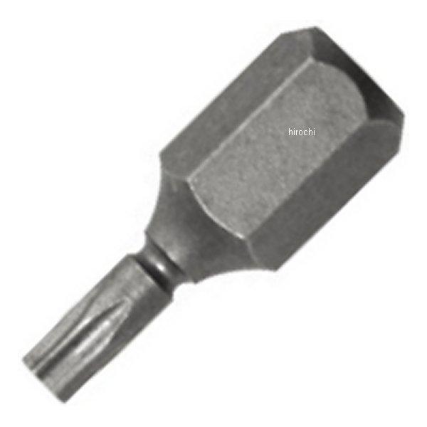 溝付超短ビット ヘクスローブ T8X19