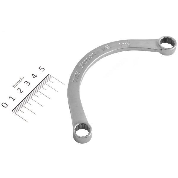 フランクドライブ 12角 ハーフ ムーン レンチ 7/16-1/2インチ 長さ5インチ 半径2 7/32インチ