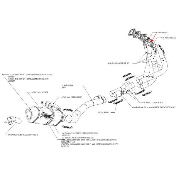 リペアフランジ 09年-13年 ZX-6R