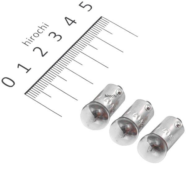 メーターバルブ G11(G10互換) BA9S 12V1.7W クリア