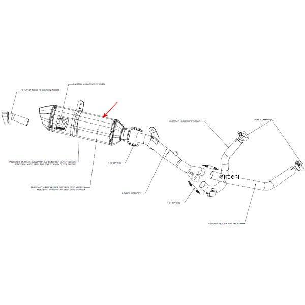 リペアサイレンサー R-TYPE 04年-10年 DL650 Vストローム カーボン