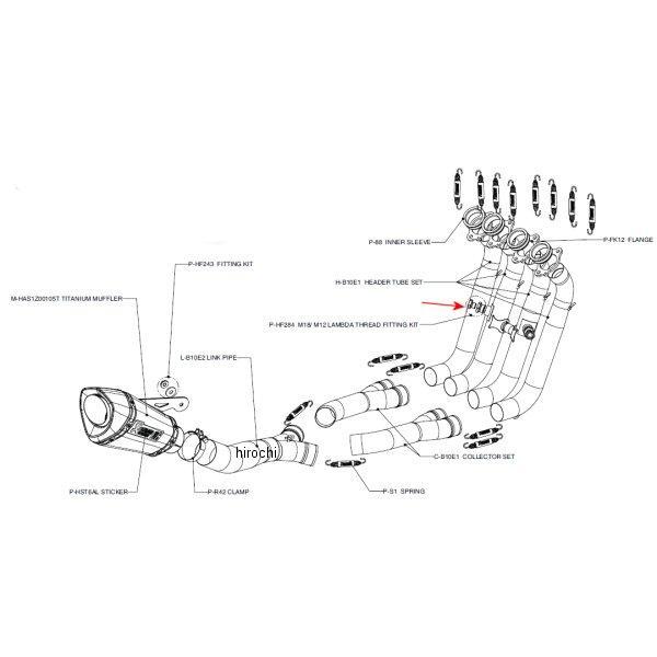 フィッティングキット BMW S1000RR