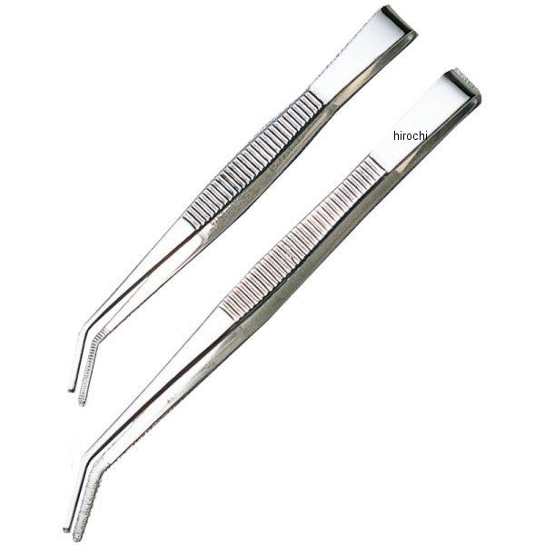 ピンセット 150mm先曲