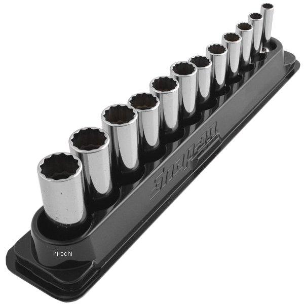 3/8インチ ディープソケットセット12角 ミリサイズ 12点セット