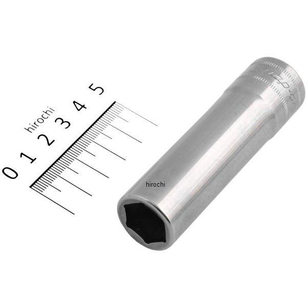 フランクドライブ 1/2インチ ディープ ソケット 6角 15mm