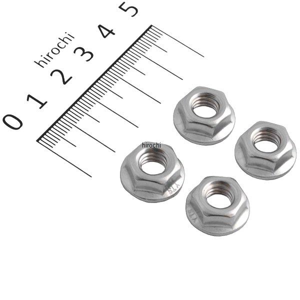 ステンレスフランジ付き六角ナット 5/16インチ-18