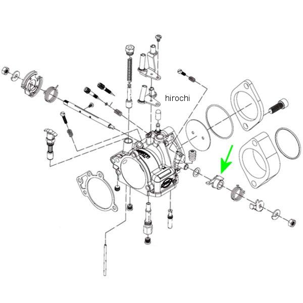 499042   スーパー E、G キャブレター ポンプアクチュエータ レバー