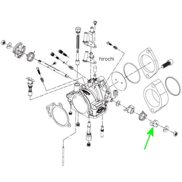 499044   スーパー E、G キャブレター ポンプアクチュエータ アーム