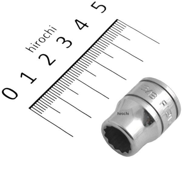 3/8インチ ソケット シャロー 12角 3/8インチ