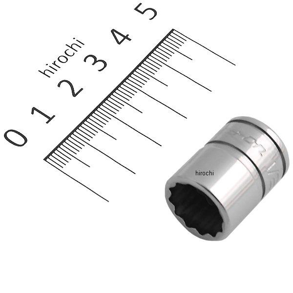 3/8インチ ソケット シャロー 12角 1/2インチ