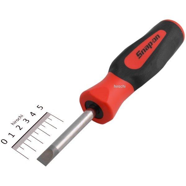 ソフト グリップ ドライバー フラット チップ キャビネット 先端部 .050インチ 赤