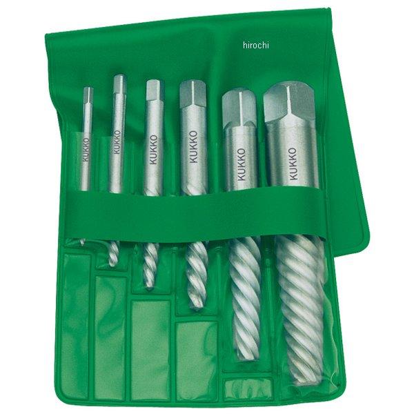 クッコ  スクリューエキストラクターセット6本組