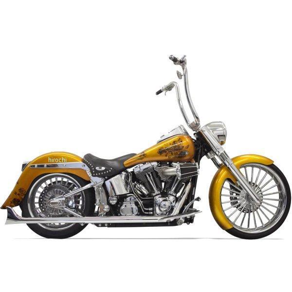 フルエキゾースト フィッシュテール 30"/1.875" 07年-17年 ソフテイル バッフル無