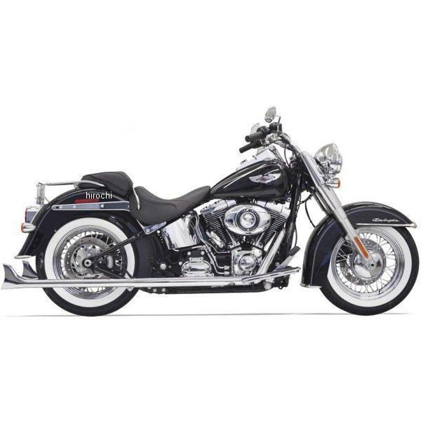 フルエキゾースト フィッシュテール 33"/1.875" 07年-17年 ソフテイル バッフル無