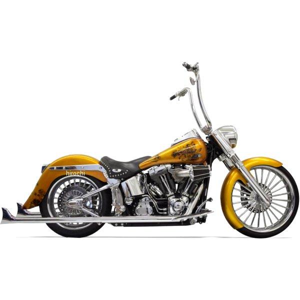 フルエキゾースト フィッシュテール 36"/1.875" 07年-17年 ソフテイル バッフル無