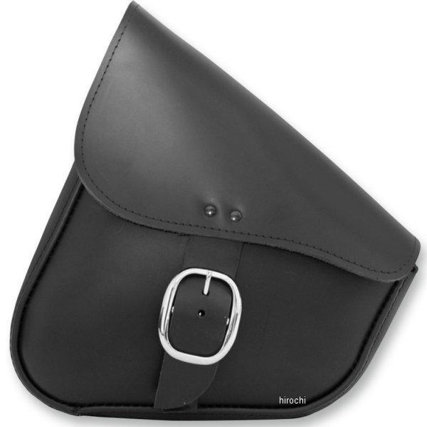 スイングアーム バッグ ソフテイル 黒/クロームバッグル