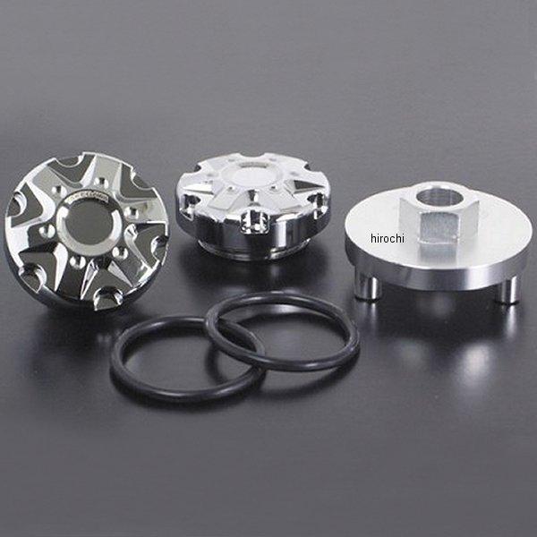 アルミ削り出しタペットキャップセッ ト モンキー/ゴリラ タイプ2 クロムメッキ （2個セット/工具付き）