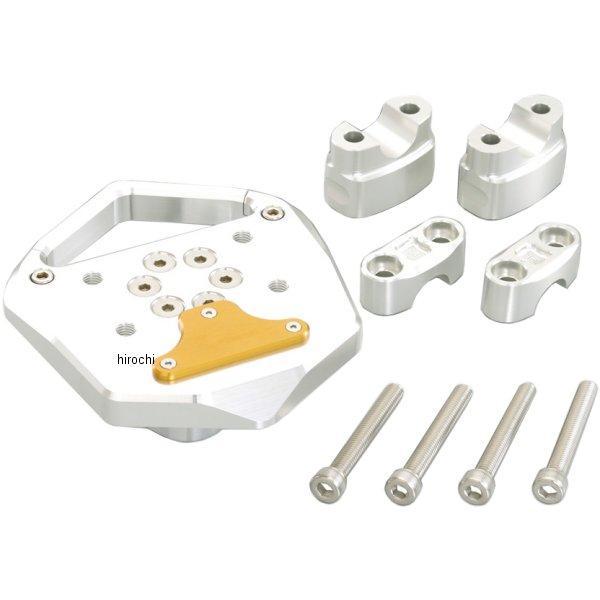 ハンドルポスト＆カバーセット シルバー/ゴールド マジェスティS