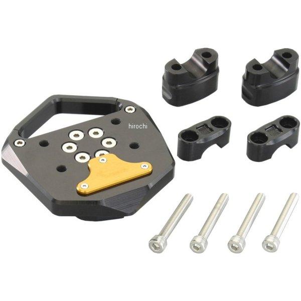 ハンドルポスト&カバー マジェスティS ブラック/ゴールド