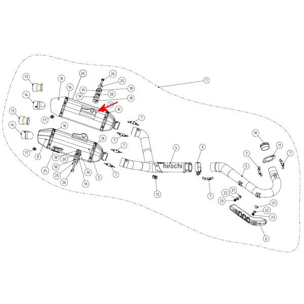 リペアサイレンサー Q-TYPE 左側
