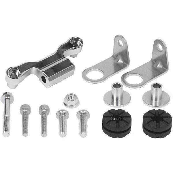 オイルクーラーブラケット グロム、MSX125 スーパーヘッド4V＋R用