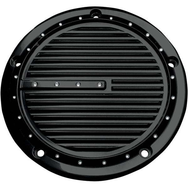 ダービーカバー 99年-18年 BigTwin ディンプル 黒