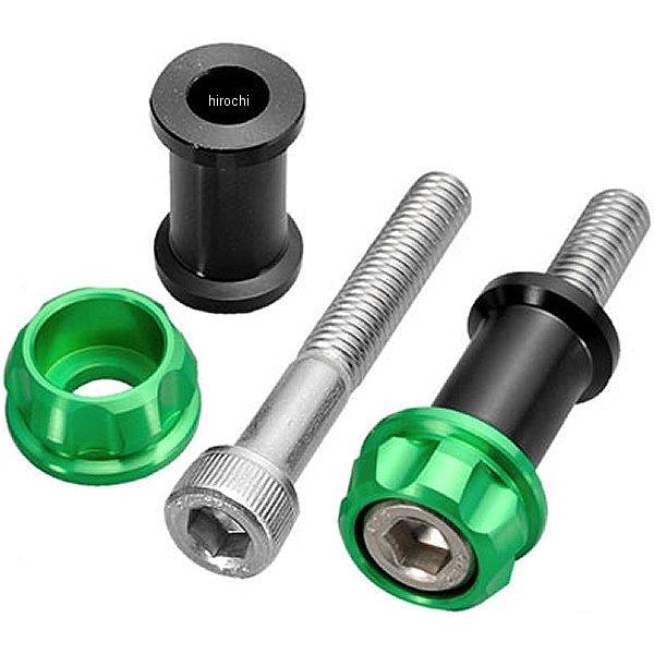 プレミアムゾーン ツーリングフック 汎用 M8 ライムグリーン 2個