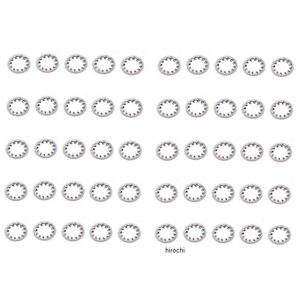 スターワッシャー インサイド クローム #10 (50個入り)