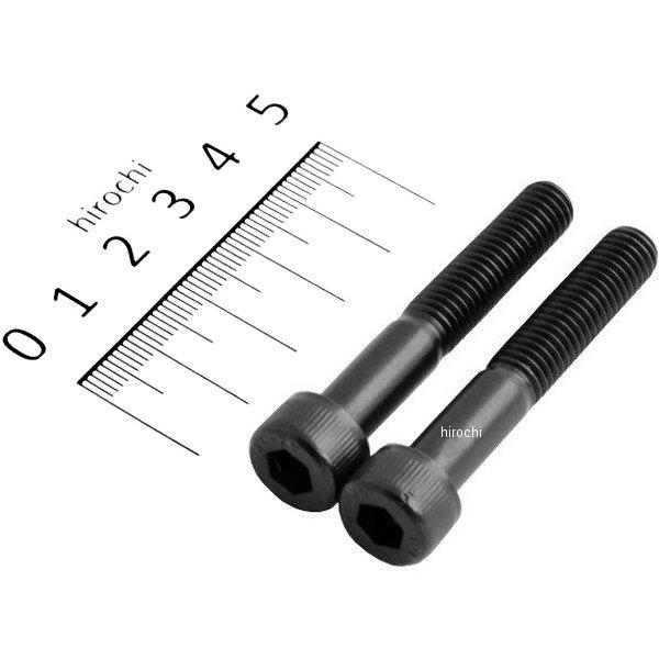 キャップボルトセット 汎用 M8x50mm ステンレス 2本入り 黒