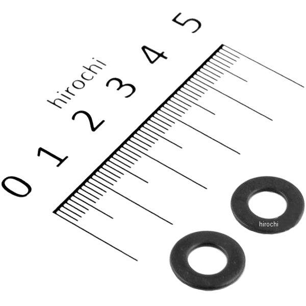 平ワッシャーセット M6 ステンレス 2個入り 黒