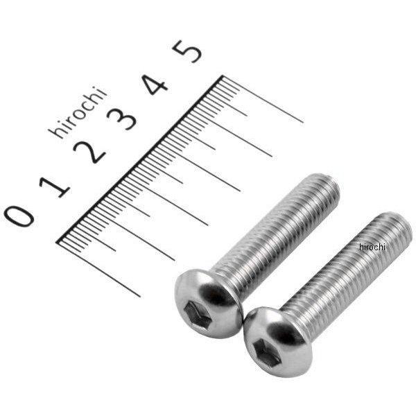 ボタンキャップボルトセット 汎用 M8x35mm ステンレス 2本入り
