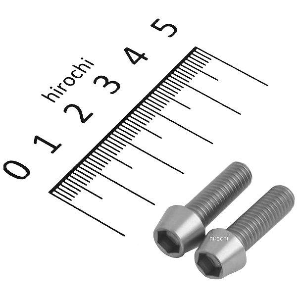 テーパーキャップボルトセット 汎用 M6x20mm ステンレス 2本入り