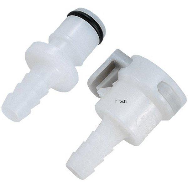 ワンタッチホースジョイント シャットオフバルブ付き 汎用 φ6