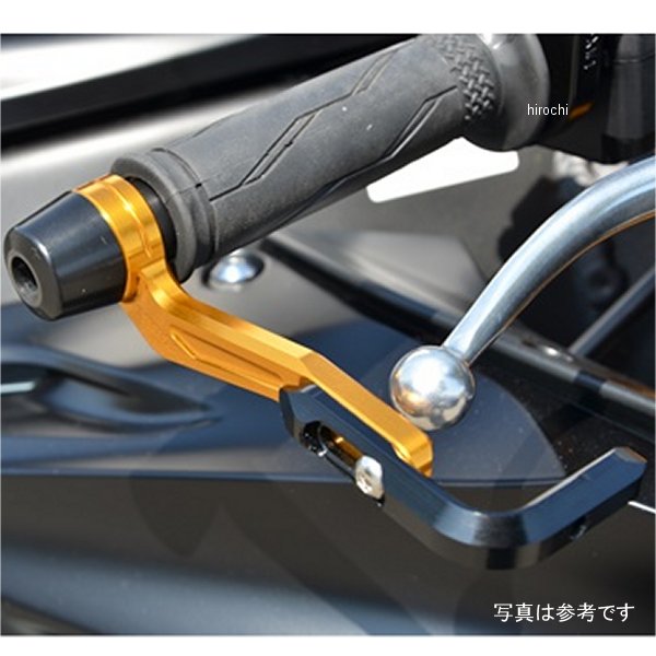 アグラス AGRAS レバーガード 17年以降 YZF-R6 黒/ガンメタ/黒