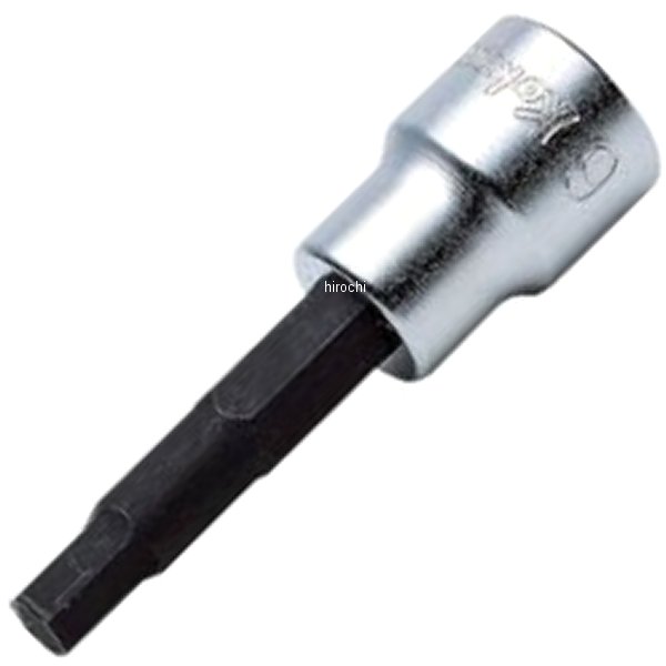 Ko-ken 3/8"(9.5mm)SQ. ヘックスビットソケット 全長50mm 11/32"