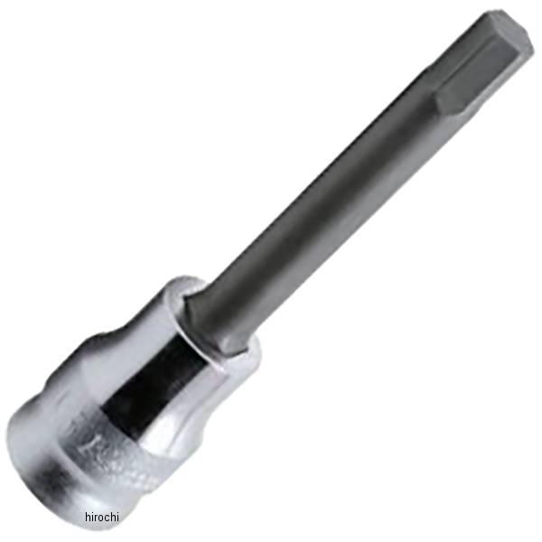 Ko-ken Z-EAL 3/8"(9.5mm)SQ. ヘックスビットソケット 全長75mm 6mm