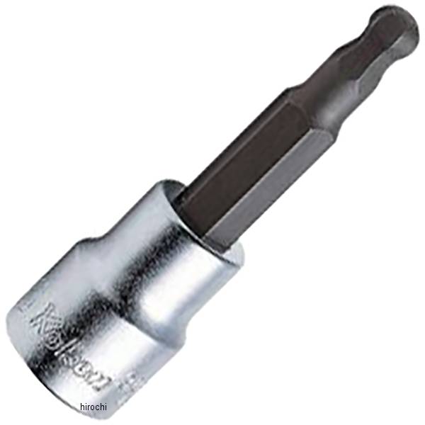 Ko-ken 3/8"(9.5mm)SQ. ヘックスビットソケット(ボールポイント) 全長62mm 10mm