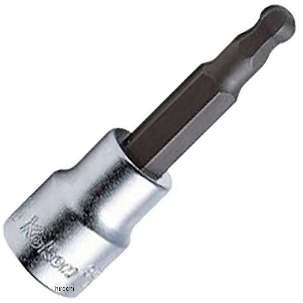 Ko-ken 3/8"(9.5mm)SQ. ヘックスビットソケット(ボールポイント) 全長62mm 12mm