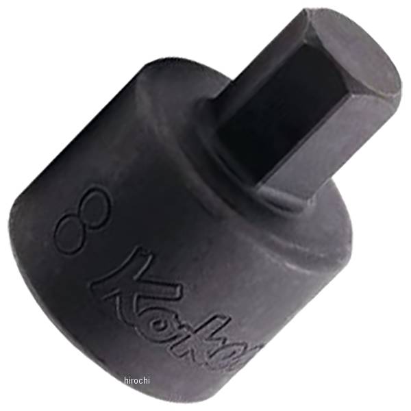 Ko-ken 3/8"(9.5mm)SQ. ヘックスビットソケット 全長25mm 3mm