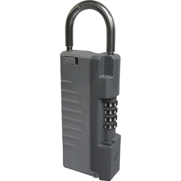 107-0958 キーストックハンディ キーストック-4 182×65×34mm 可変式ダイヤル錠