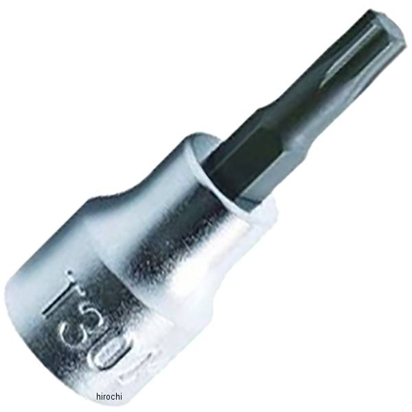 Ko-ken 3/8"(9.5mm)SQ. トルクスビットソケット 全長50mm T20